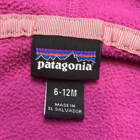 Patagonia Fleece Jacket (size 6-12m)